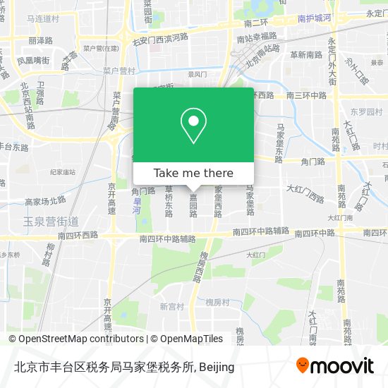 北京市丰台区税务局马家堡税务所 map