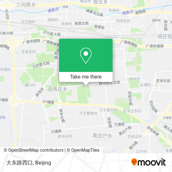 大东路西口 map