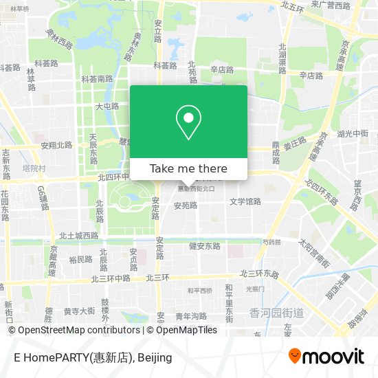 E HomePARTY(惠新店) map