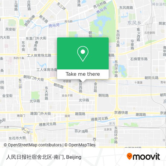 人民日报社宿舍北区-南门 map
