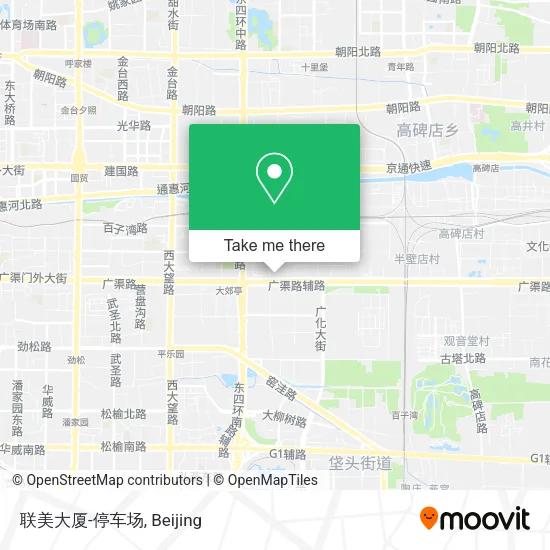 联美大厦-停车场 map
