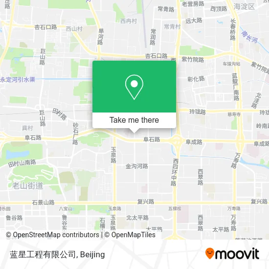 蓝星工程有限公司 map