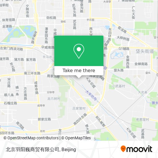 北京羽阳巍商贸有限公司 map