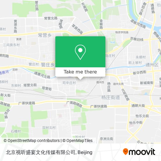 北京视听盛宴文化传媒有限公司 map