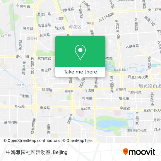 中海雅园社区活动室 map