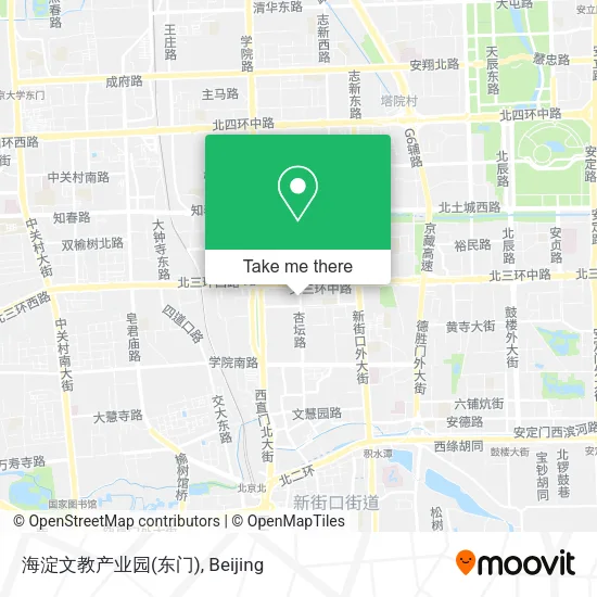 海淀文教产业园(东门) map