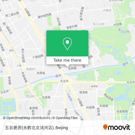 五谷磨房(永辉北京清河店) map