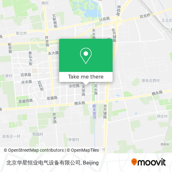 北京华星恒业电气设备有限公司 map