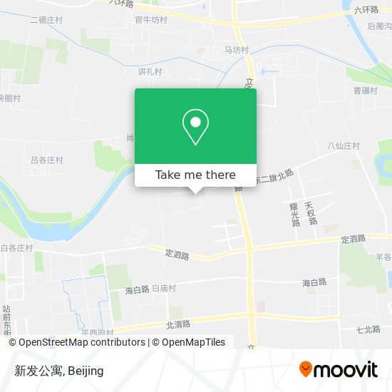 新发公寓 map