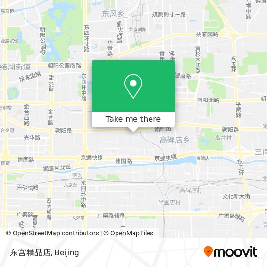 东宫精品店 map