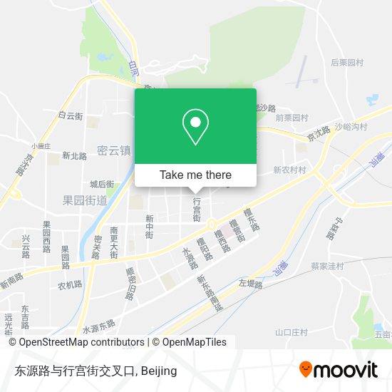 东源路与行宫街交叉口 map