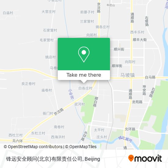 锋远安全顾问(北京)有限责任公司 map