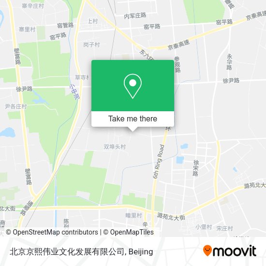 北京京熙伟业文化发展有限公司 map