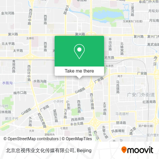 北京忠视伟业文化传媒有限公司 map