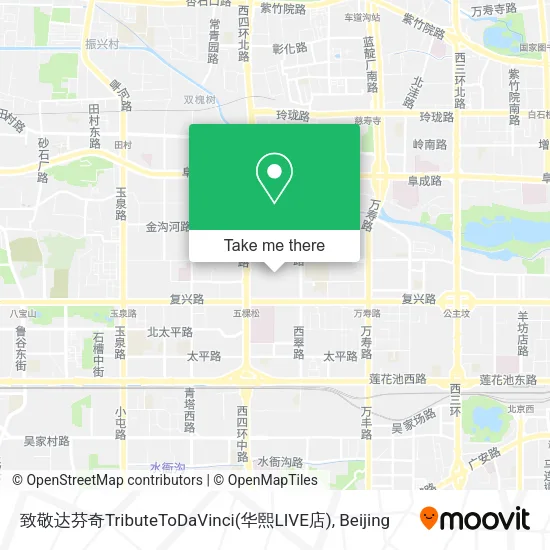 致敬达芬奇TributeToDaVinci(华熙LIVE店) map