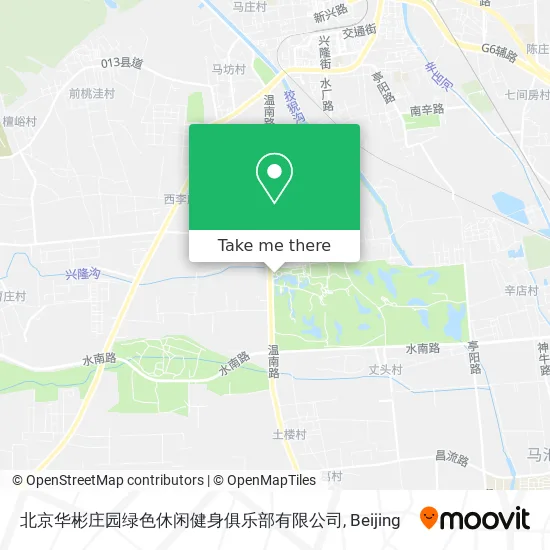 北京华彬庄园绿色休闲健身俱乐部有限公司 map
