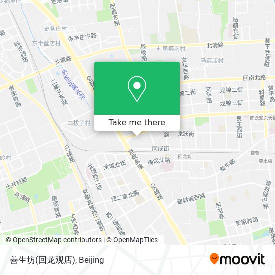 善生坊(回龙观店) map