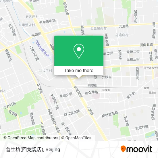 善生坊(回龙观店) map