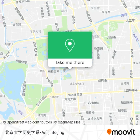 北京大学历史学系-东门 map