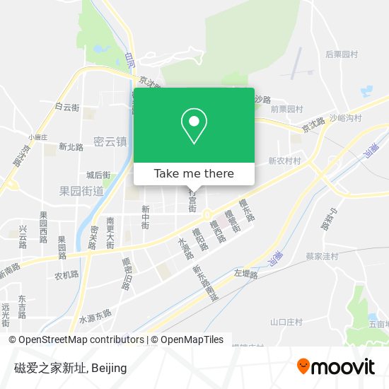 磁爱之家新址 map