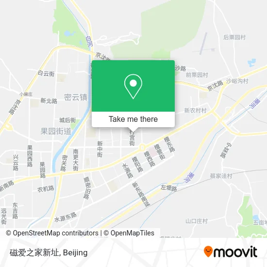 磁爱之家新址 map