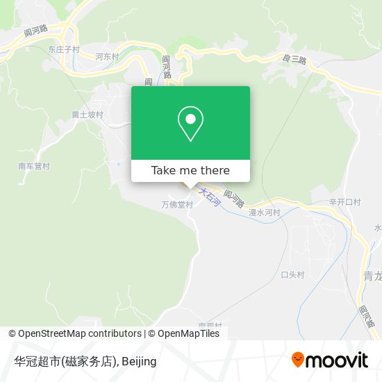 华冠超市(磁家务店) map