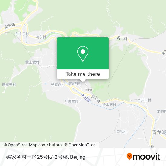 磁家务村一区25号院-2号楼 map