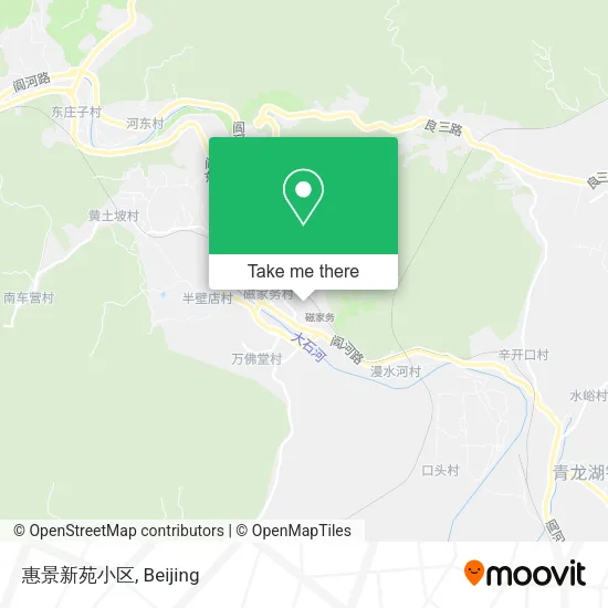 惠景新苑小区 map