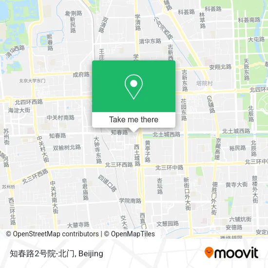 知春路2号院-北门 map