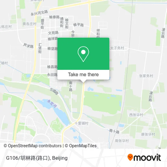 G106/胡林路(路口) map