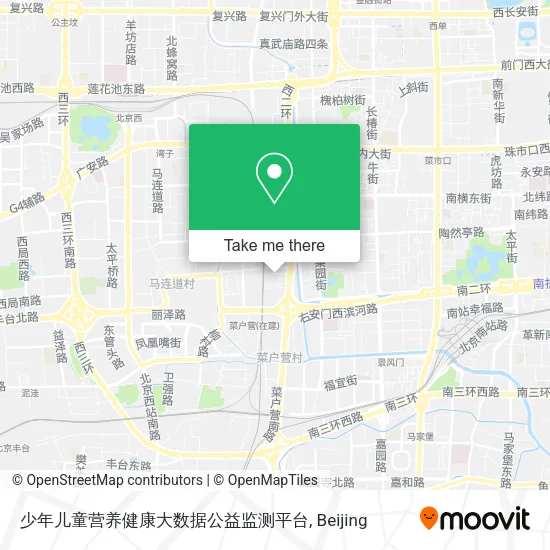 少年儿童营养健康大数据公益监测平台 map