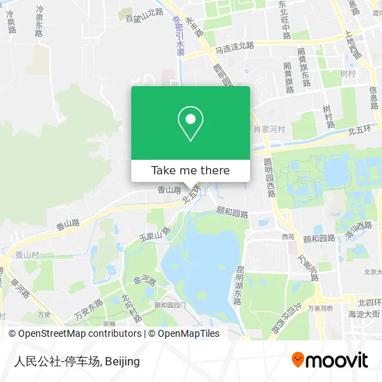 人民公社-停车场 map