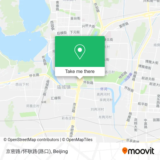 京密路/怀耿路(路口) map