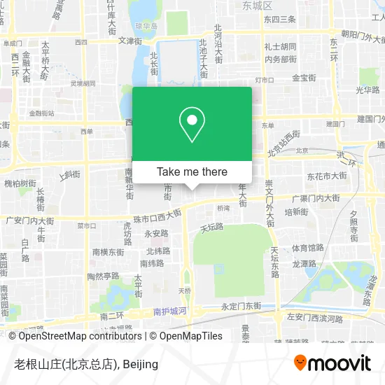 老根山庄(北京总店) map