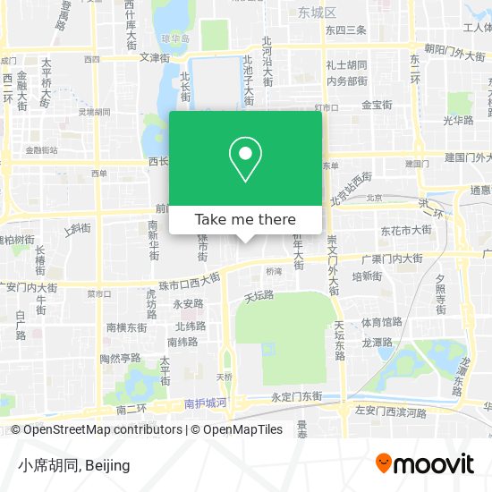 小席胡同 map