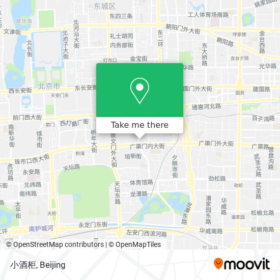 小酒柜 map
