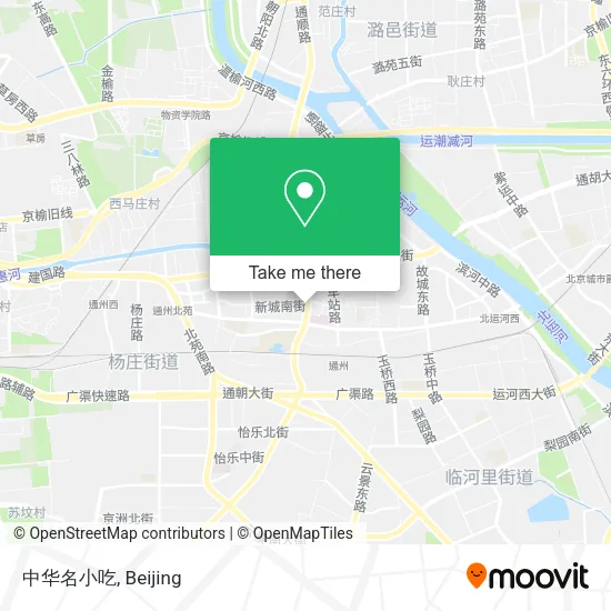 中华名小吃 map