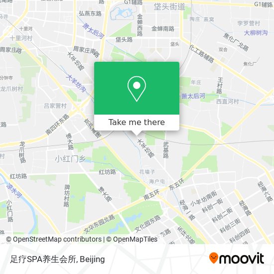 足疗SPA养生会所 map