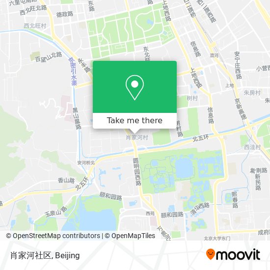 肖家河社区 map