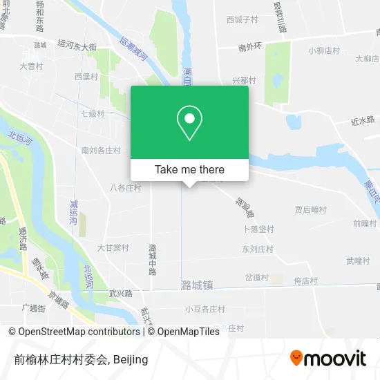 前榆林庄村村委会 map