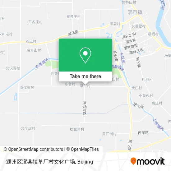 通州区漷县镇草厂村文化广场 map