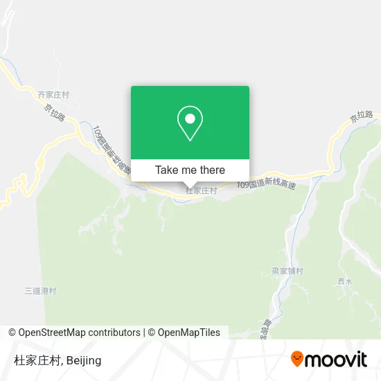 杜家庄村 map