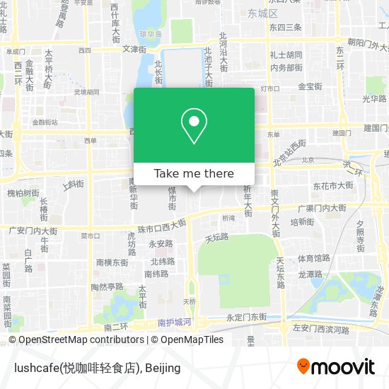 lushcafe(悦咖啡轻食店) map