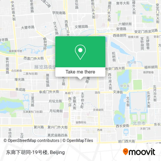 东廊下胡同-19号楼 map