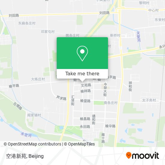 空港新苑 map