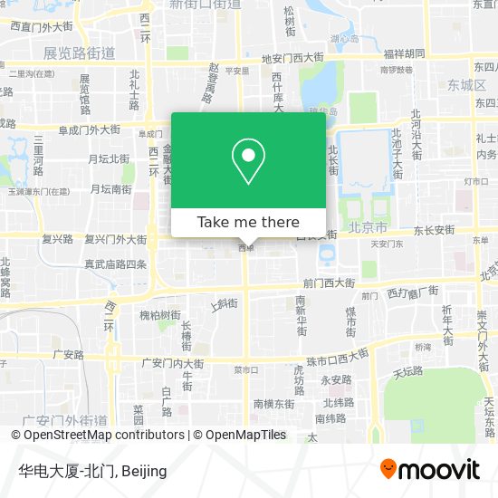 华电大厦-北门 map