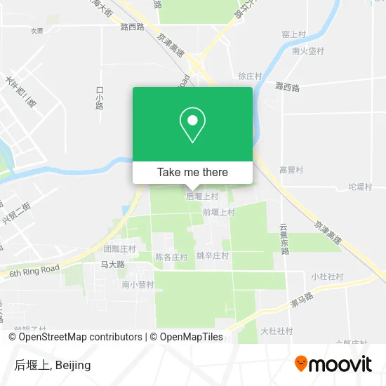 后堰上 map