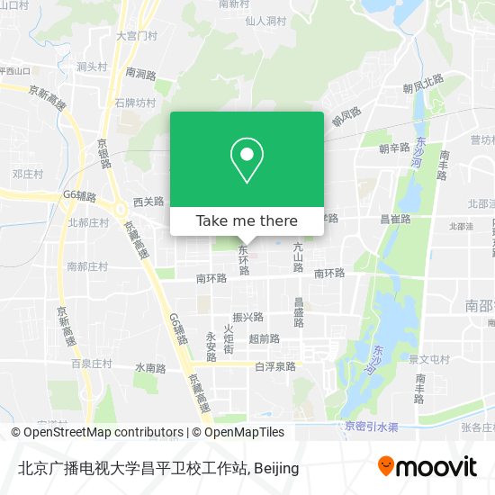 北京广播电视大学昌平卫校工作站 map
