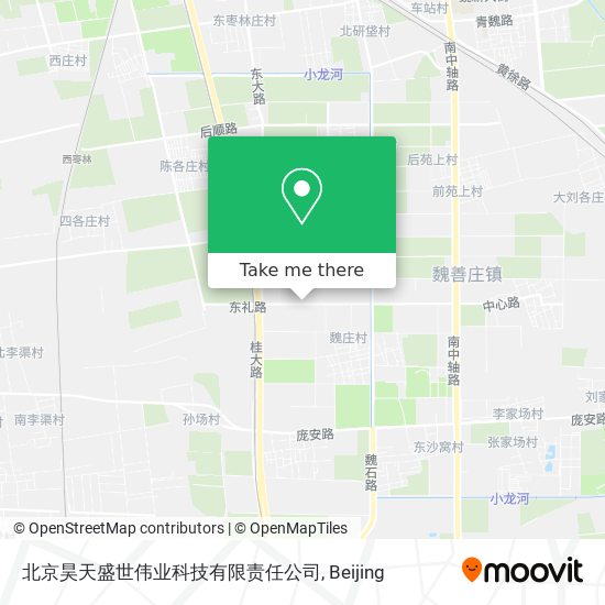 北京昊天盛世伟业科技有限责任公司 map