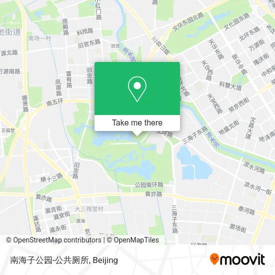 南海子公园-公共厕所 map